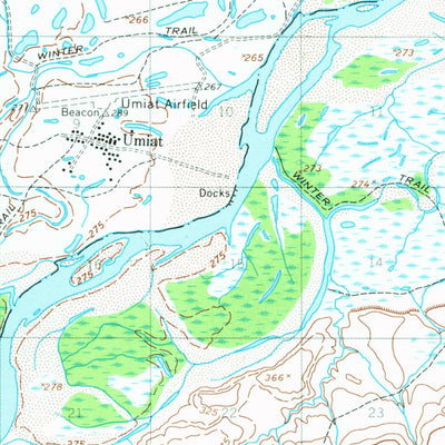 United States Geological Survey Umiat B-4, AK (1955, 63360-Scale) digital map