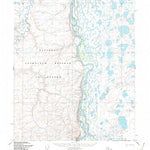 United States Geological Survey Umiat C-3, AK (1955, 63360-Scale) digital map