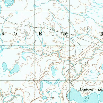 United States Geological Survey Umiat C-4, AK (1955, 63360-Scale) digital map