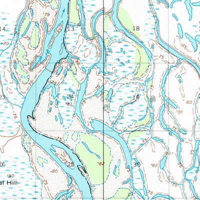 United States Geological Survey Umiat D-3, AK (1955, 63360-Scale) digital map