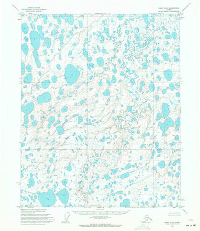 United States Geological Survey Umiat D-5, AK (1955, 63360-Scale) digital map
