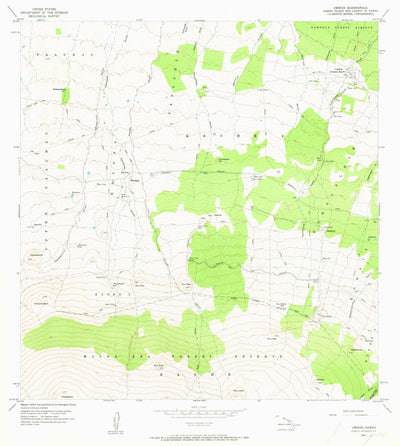 United States Geological Survey Umikoa, HI (1956, 24000-Scale) digital map
