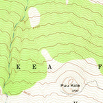 United States Geological Survey Umikoa, HI (1956, 24000-Scale) digital map