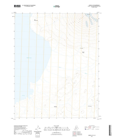 United States Geological Survey Umnak A-3 SE, AK (2021, 25000-Scale) digital map