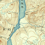 United States Geological Survey Umsaskis Lake, ME (1935, 62500-Scale) digital map