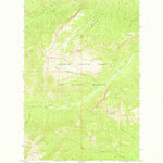 United States Geological Survey Una Mountain, MT (1970, 24000-Scale) digital map