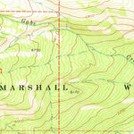 United States Geological Survey Una Mountain, MT (1970, 24000-Scale) digital map