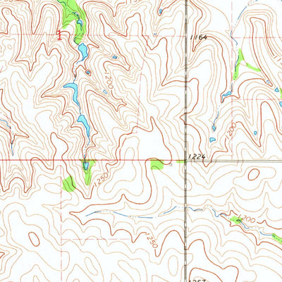 United States Geological Survey Unadilla, NE (1966, 24000-Scale) digital map