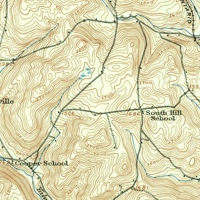 United States Geological Survey Unadilla, NY (1915, 62500-Scale) digital map