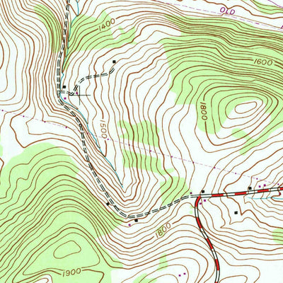 United States Geological Survey Unadilla, NY (1943, 24000-Scale) digital map