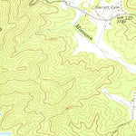 United States Geological Survey Unaka, NC-TN (1957, 24000-Scale) digital map