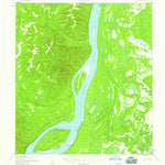 United States Geological Survey Unalakleet A-2, AK (1952, 63360-Scale) digital map