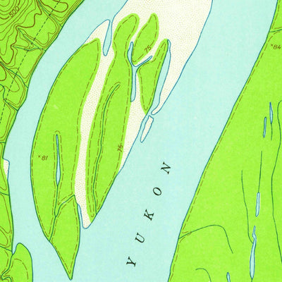 United States Geological Survey Unalakleet A-2, AK (1952, 63360-Scale) digital map