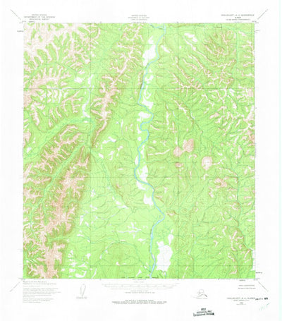 United States Geological Survey Unalakleet A-4, AK (1952, 63360-Scale) digital map