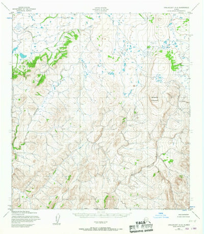 United States Geological Survey Unalakleet A-6, AK (1952, 63360-Scale) digital map