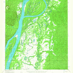 United States Geological Survey Unalakleet C-1, AK (1952, 63360-Scale) digital map