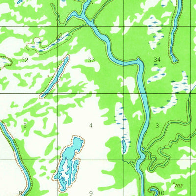 United States Geological Survey Unalakleet C-1, AK (1952, 63360-Scale) digital map
