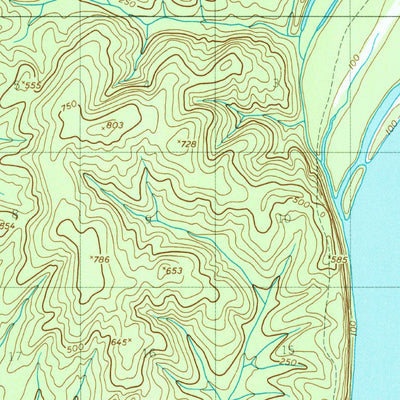 United States Geological Survey Unalakleet D-1, AK (1952, 63360-Scale) digital map