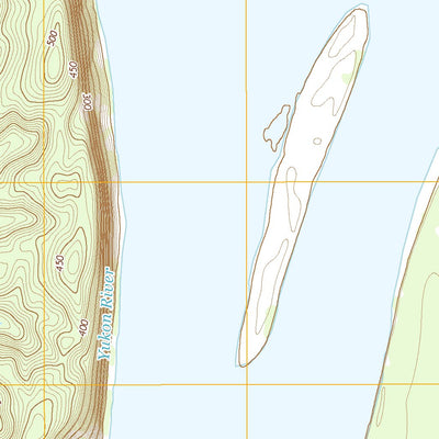 United States Geological Survey Unalakleet D-1 SE, AK (2015, 25000-Scale) digital map