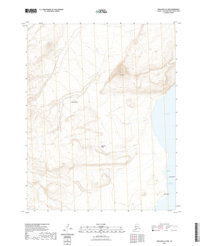 United States Geological Survey Unalaska A-6 NW, AK (2021, 25000-Scale) digital map