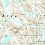 United States Geological Survey Unalaska B-3, AK (1989, 63360-Scale) digital map