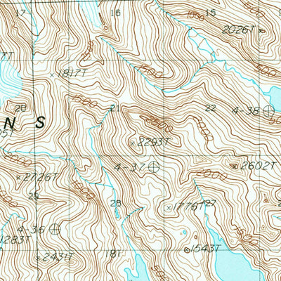 United States Geological Survey Unalaska B-3, AK (1989, 63360-Scale) digital map