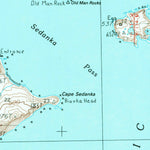 United States Geological Survey Unalaska C-1, AK (1989, 63360-Scale) digital map
