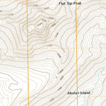 United States Geological Survey Unalaska D-1 SE, AK (2020, 25000-Scale) digital map