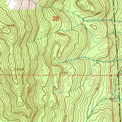 United States Geological Survey Uncas, WA (1995, 24000-Scale) digital map