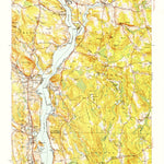 United States Geological Survey Uncasville, CT (1952, 31680-Scale) digital map