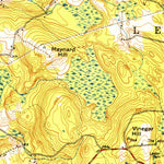 United States Geological Survey Uncasville, CT (1952, 31680-Scale) digital map