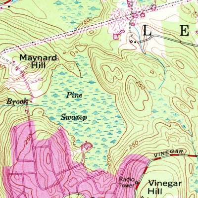 United States Geological Survey Uncasville, CT (1958, 24000-Scale) digital map