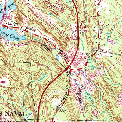 United States Geological Survey Uncasville, CT (1958, 24000-Scale) digital map