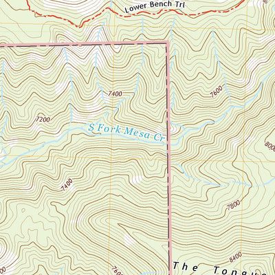 United States Geological Survey Uncompahgre Butte, CO (2022, 24000-Scale) digital map