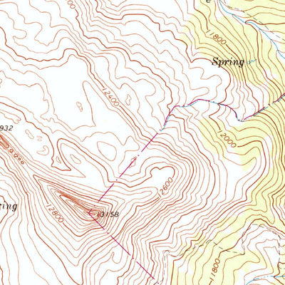 United States Geological Survey Uncompahgre Peak, CO (1963, 24000-Scale) digital map