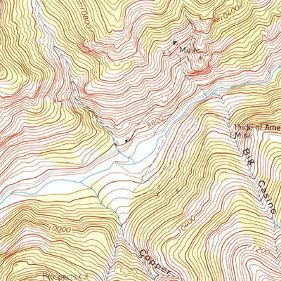 United States Geological Survey Uncompahgre Peak, CO (1963, 24000-Scale) digital map
