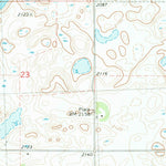 United States Geological Survey Underdahl Lake, ND (1980, 24000-Scale) digital map