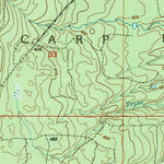 United States Geological Survey Underwood Hill, MI (2001, 24000-Scale) digital map