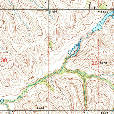 United States Geological Survey Underwood, IA (1994, 24000-Scale) digital map
