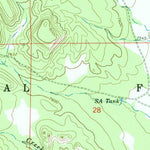 United States Geological Survey Underwood Lake, NM (1965, 24000-Scale) digital map