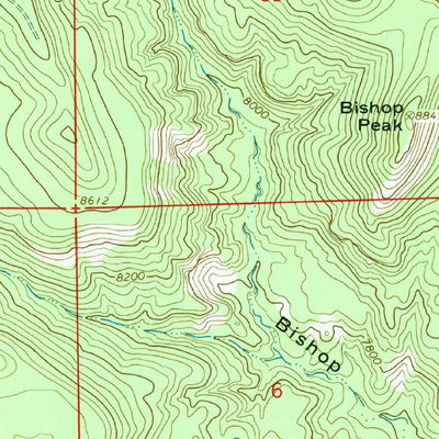 United States Geological Survey Underwood Lake, NM (1965, 24000-Scale) digital map