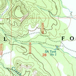 United States Geological Survey Underwood Lake, NM (1999, 24000-Scale) digital map