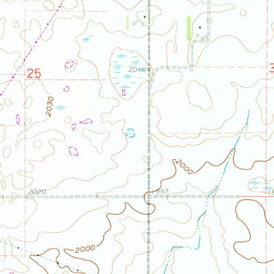United States Geological Survey Underwood, ND (1961, 24000-Scale) digital map