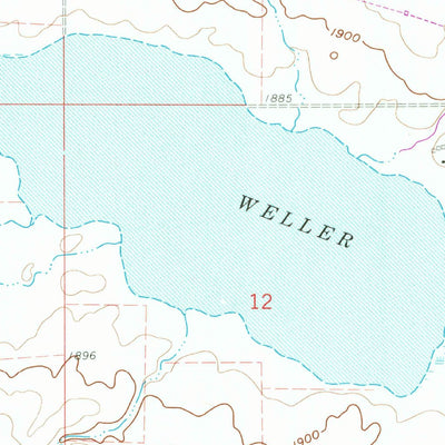 United States Geological Survey Underwood, ND (1961, 24000-Scale) digital map