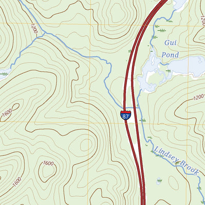United States Geological Survey Underwood, NY (2023, 24000-Scale) digital map