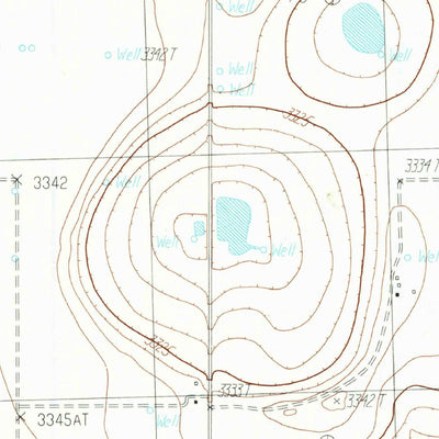 United States Geological Survey Underwood, TX (1985, 24000-Scale) digital map