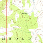 United States Geological Survey Ungina Wongo, NV (1970, 24000-Scale) digital map