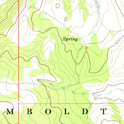 United States Geological Survey Ungina Wongo, NV (1970, 24000-Scale) digital map