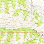 United States Geological Survey Ungina Wongo, NV (1970, 24000-Scale) digital map