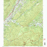 United States Geological Survey Unicoi, TN-NC (2003, 24000-Scale) digital map